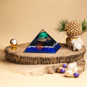 Black Tourmaline Healing Crystal Pyramid For Grounding