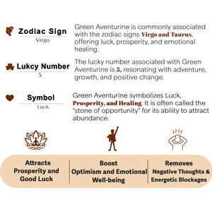 Green Aventurine Healing Crystal Pyramid For Good Luck