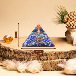 Lapis Lazuli Orgone Pyramid For Protection