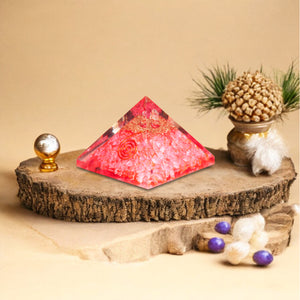 Lapis Lazuli Orgone Pyramid For Inner Peace