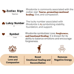 Rhodonite Orgone Crystal Pyramid