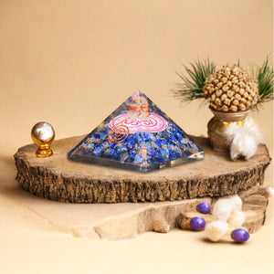 Lapis Lazuli Orgone Pyramid for Intuition