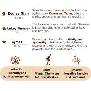 Selenite and Black Tourmaline Sri Yantra Orgone Pyramid