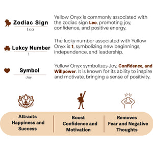 Yellow Onyx Orgone Crystal Pyramid