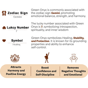 Green Onyx Orgone Pyramid For Harmony