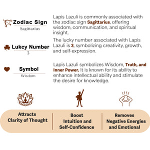 Lapis Lazuli Orgone Pyramid For Clarity