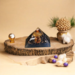 Black Tourmaline Orgone Pyramid For Protection