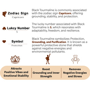 Black Tourmaline Orgone Pyramid For Protection