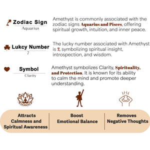 Amethyst Orgone Crystal Pyramid For Calmness