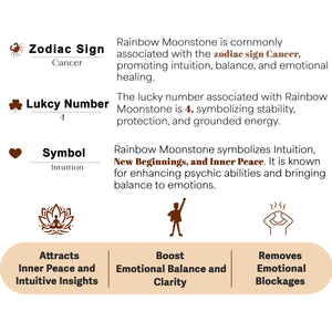 Rainbow Moonstone and Carnelian Orgone Pyramid