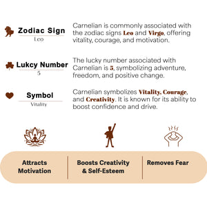 Carnelian Orgone Pyramid For Motivation