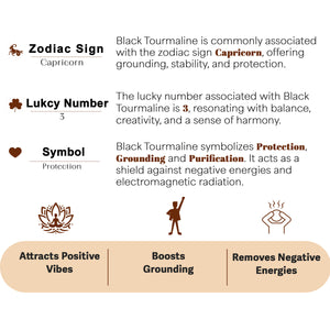 Black Tourmaline Orgone Pyramid For Focus