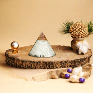 Amazonite Orgone Crystal Pyramid For Harmony