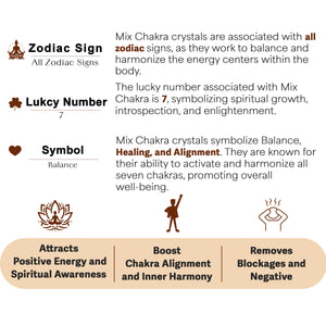Mix Chakra and Shri Yantra Orgone Crystal Pyramid