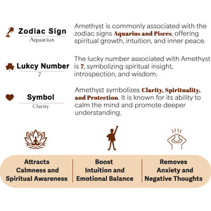 Amethyst Orgone Crystal Pyramid For Anxiety