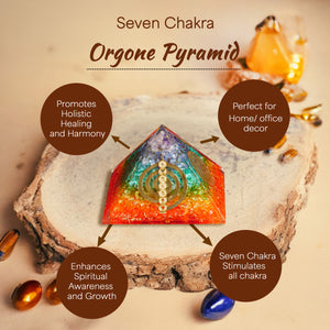 Green Aventurine and Rose Quartz Orgone Pyramid