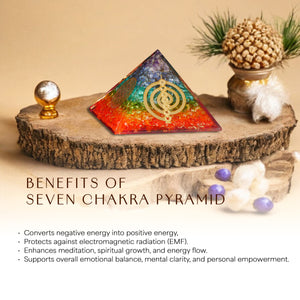 Green Aventurine and Rose Quartz Orgone Pyramid