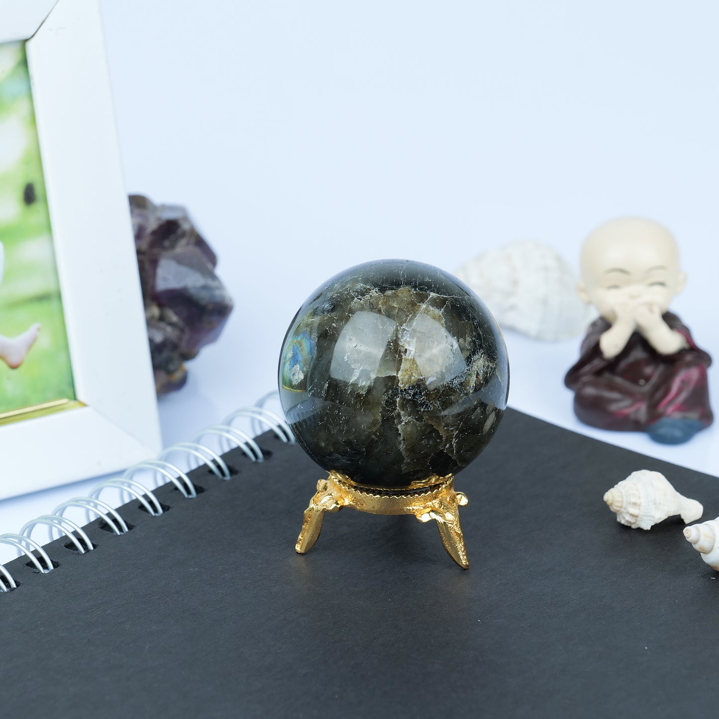 Labradorite Crystal Sphere Ball