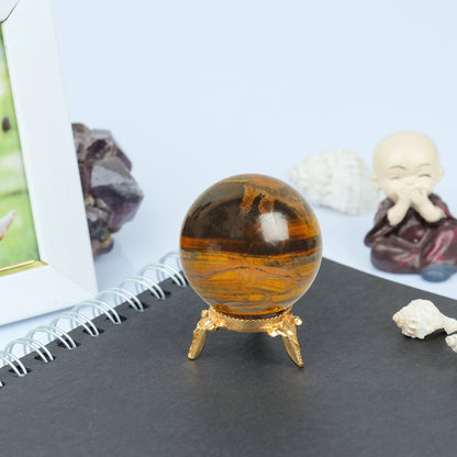 Tiger Eye Crystal Ball