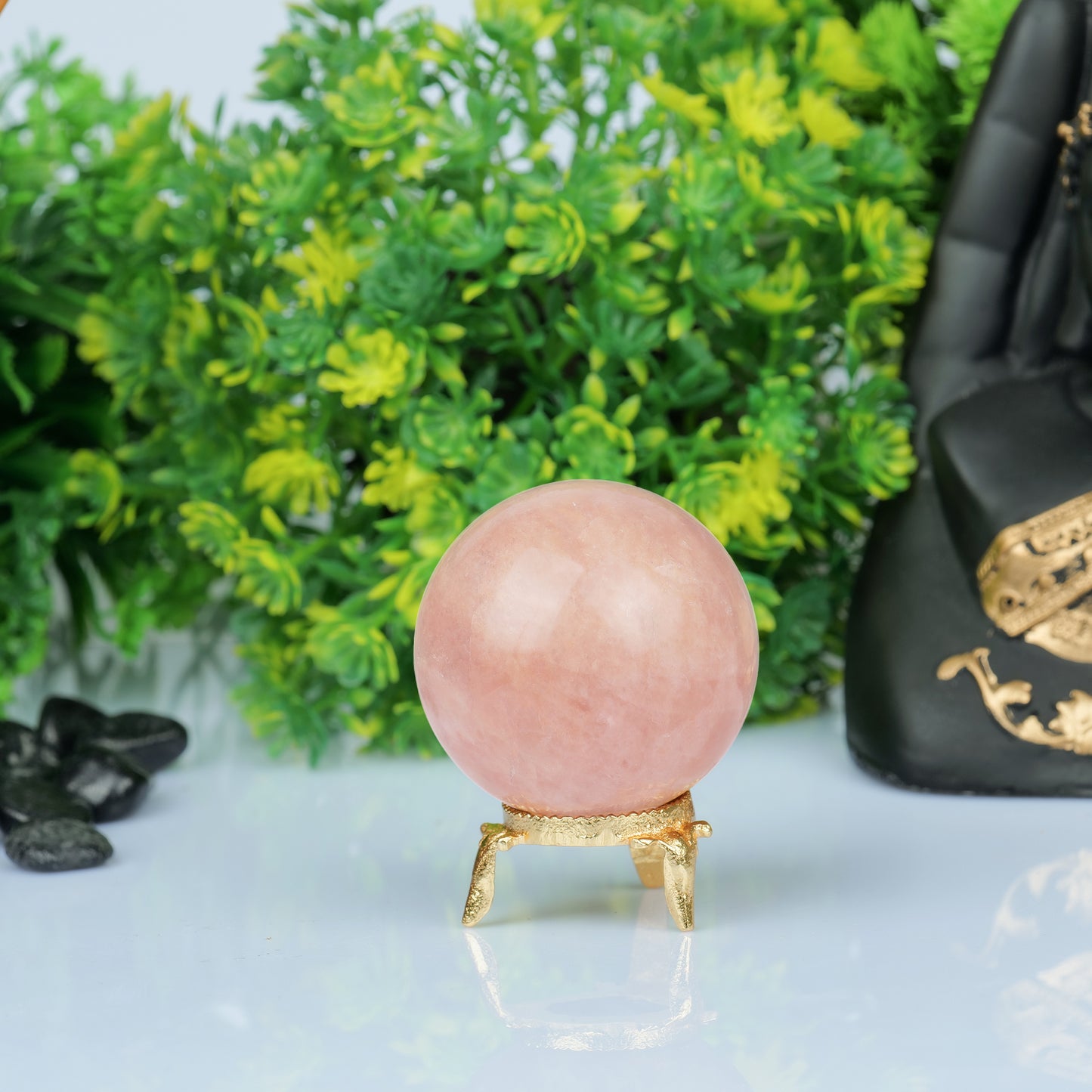 Rose Quartz Crystal Sphere Ball