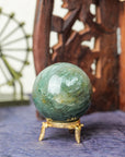 Green Jade Crystal Ball