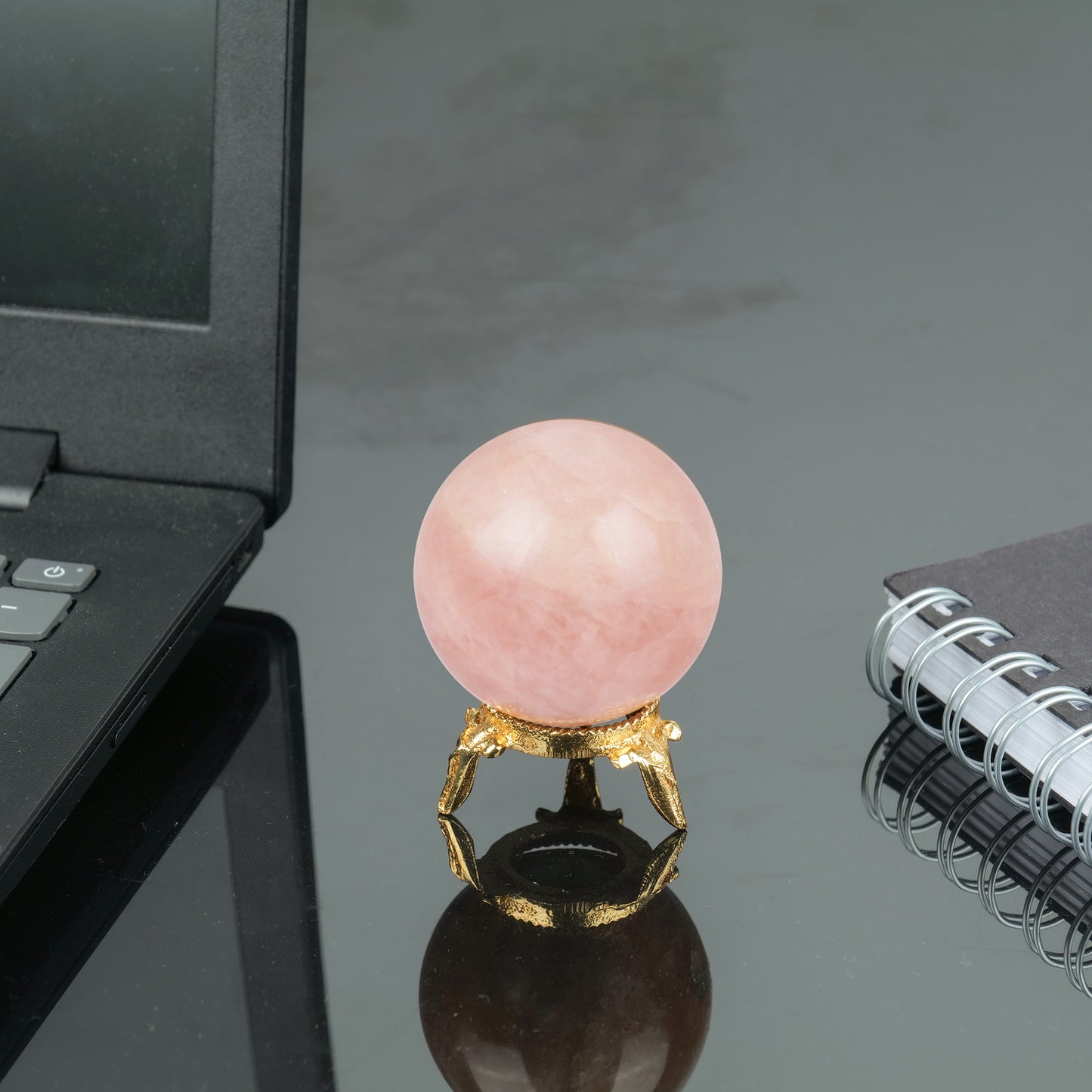 Rose Quartz Crystal Sphere Ball