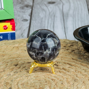 Iolite Healing Crystals Ball for Home