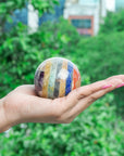 Seven Chakra Large Crystal Ball