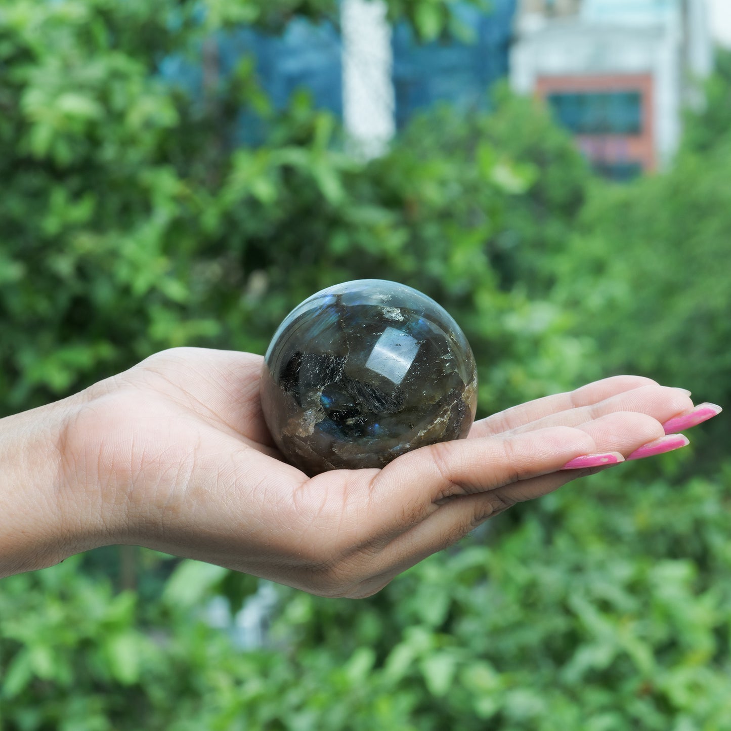 Labradorite Crystal Sphere Ball