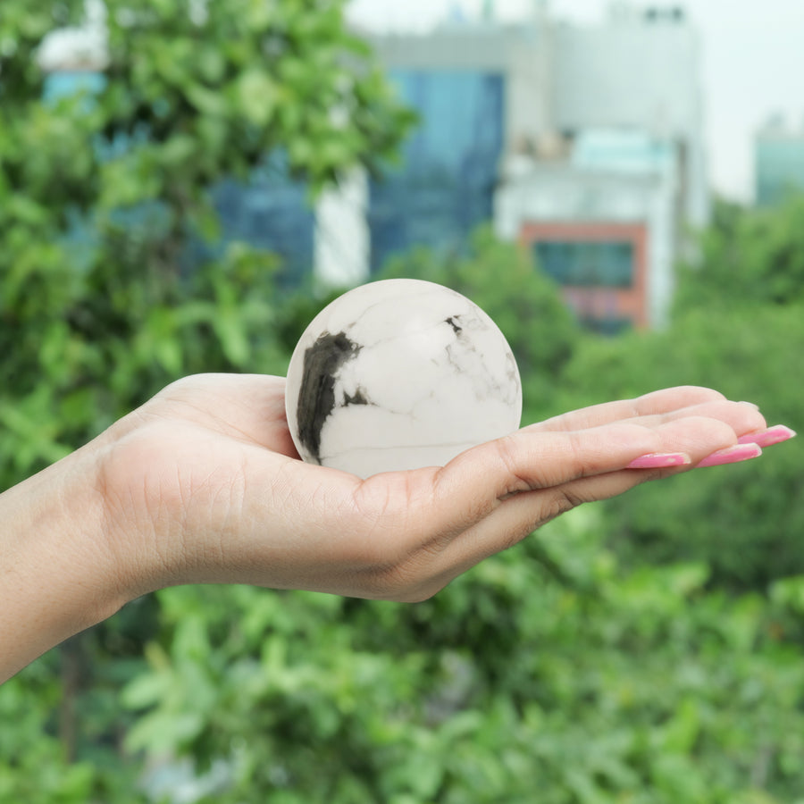 Howlite Spiritual Crystals Ball