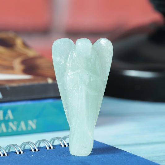 Green Jade Healing Crystal Angel