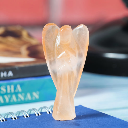 Orange Selenite Figurine