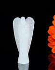 Selenite Angelic Gemstone Sculptures Angel Figurines