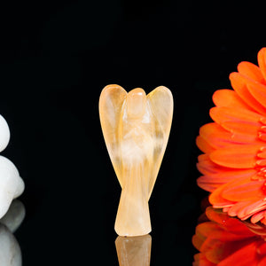Orange Selenite Figurine