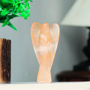 Orange Selenite Figurine