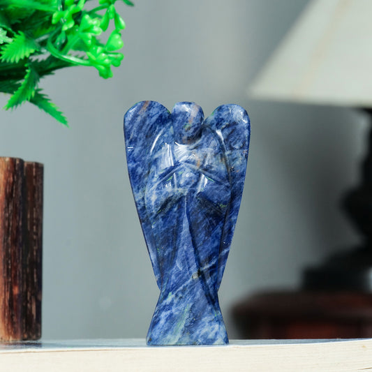 Sodalite Angel Figurine