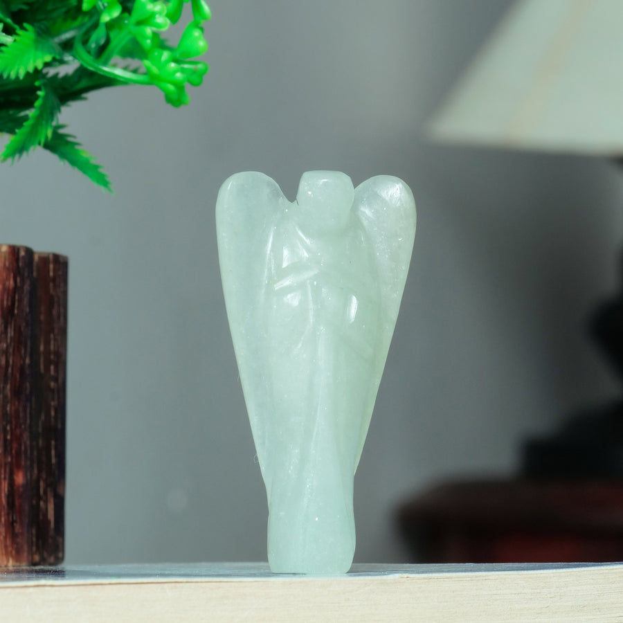 Green Jade Crystal Angel