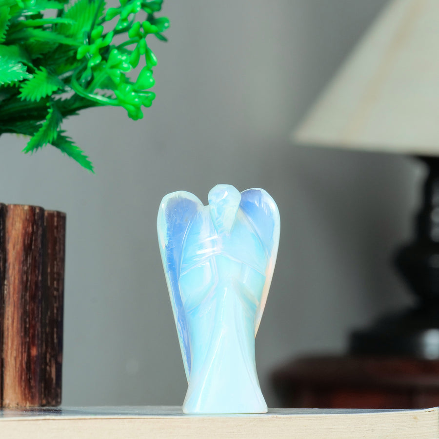 Opalite Crystal Angel Statue