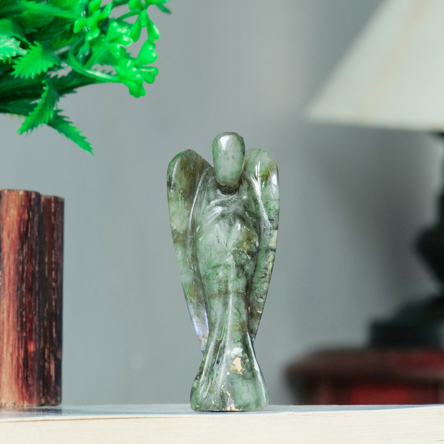 Labradorite Angel Statue