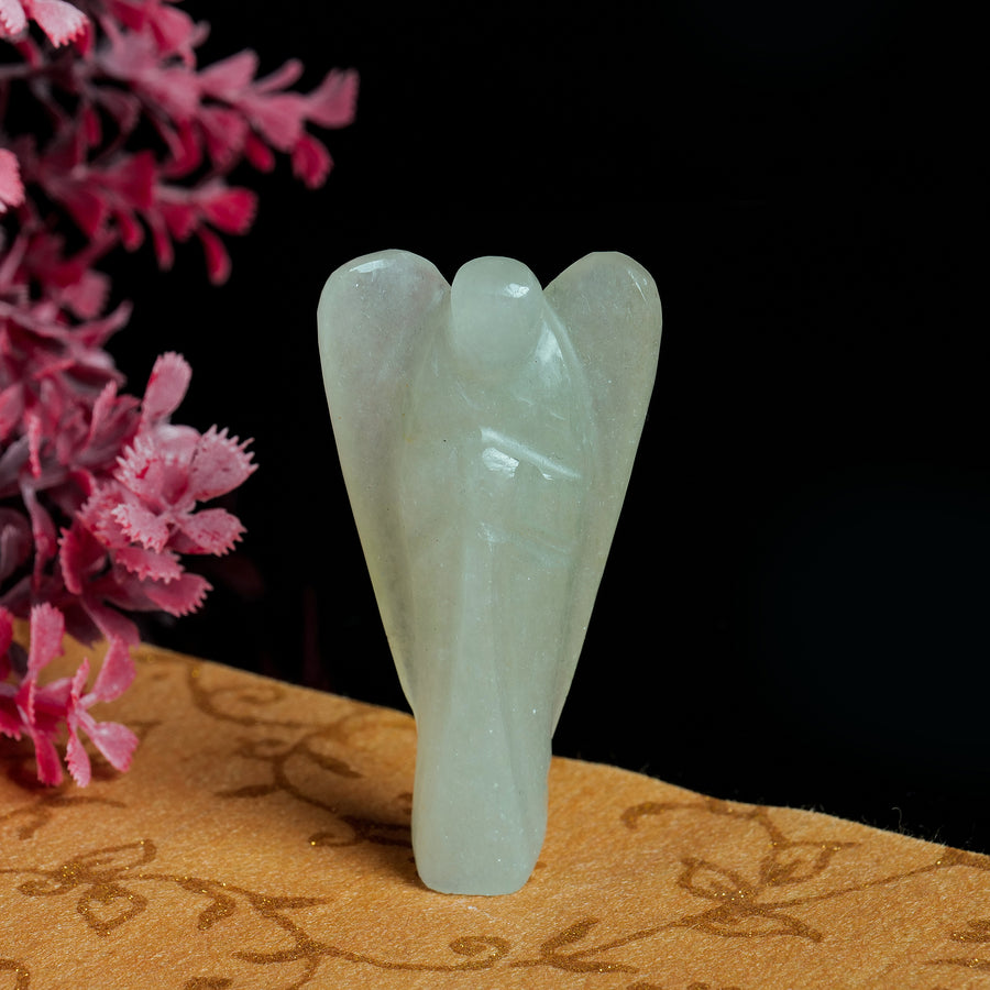 Green Jade Crystal Angel