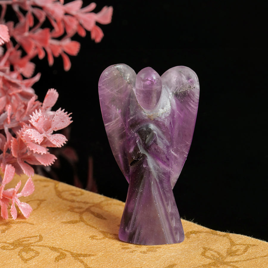 Amethyst Spiritual Guardian Gemstone Figures Angel