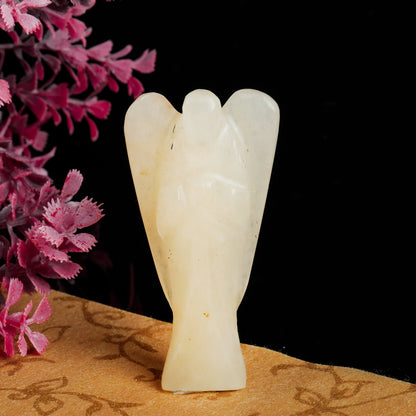 Yellow Aventurine Angel Statue