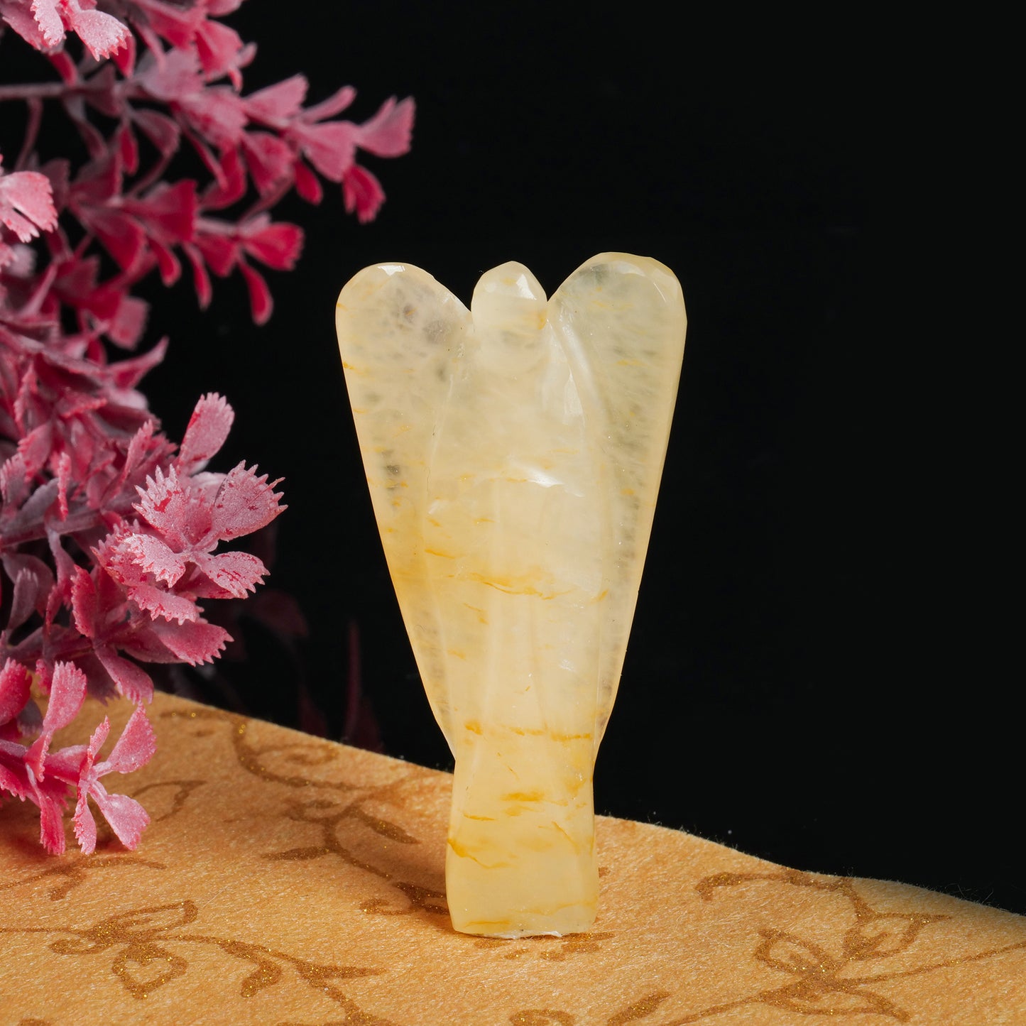 Citrine Gemstone Angel