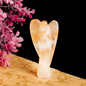 Orange Selenite Figurine