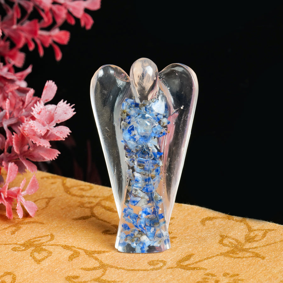 Lapis Lazuli Orgone Angel Statue