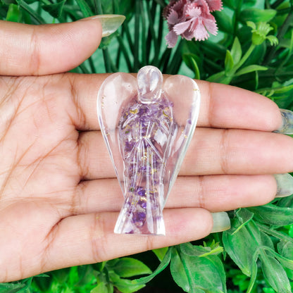 Amethyst Orgone Serenity Crystal Angel