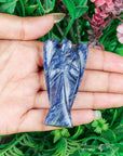 Sodalite Handmade Guardian Angel Stones