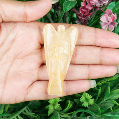 Citrine Gemstone Angel