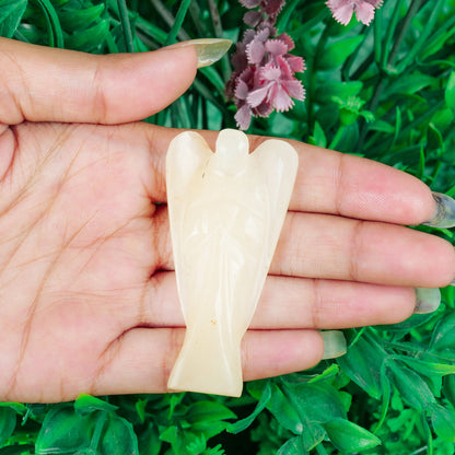 Yellow Aventurine Angel Statue