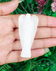 Selenite Angelic Gemstone Sculptures Angel Figurines